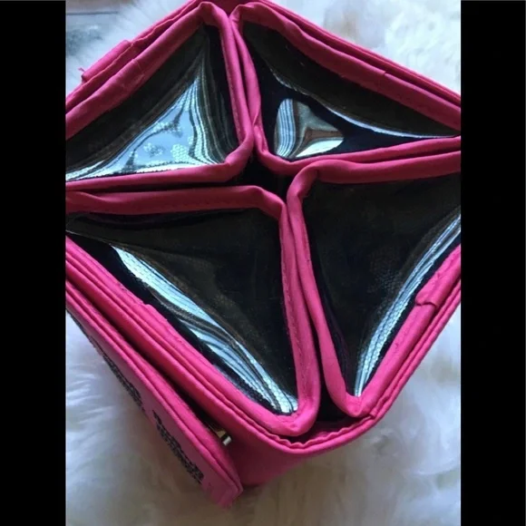 NWT Victoria's Secret Train Case MORE Pink Bag - Picture 6 of 10
